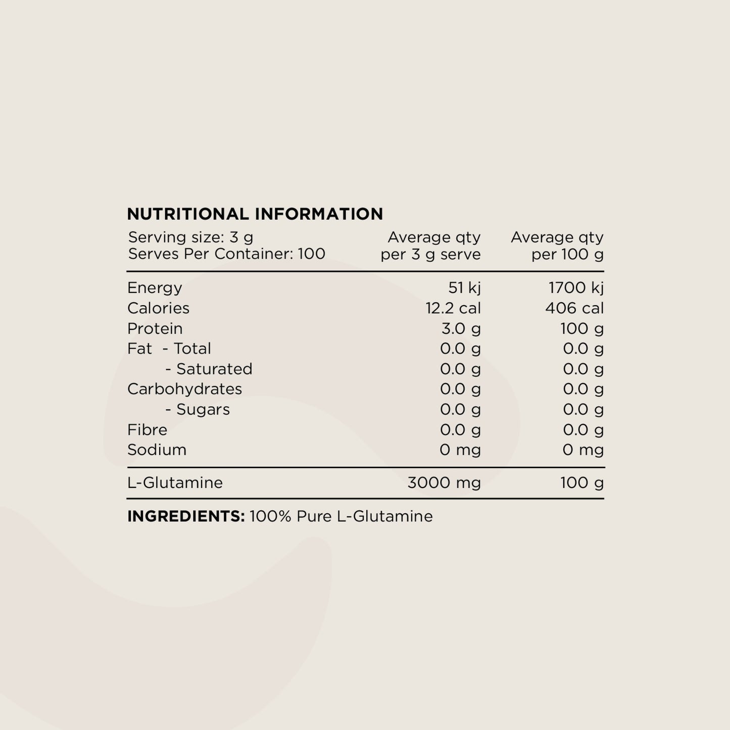 Switch Nutrition Glutamine