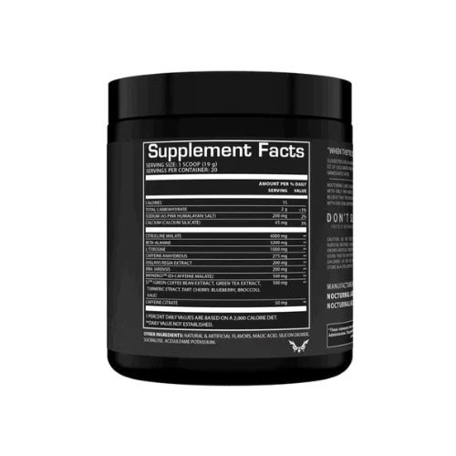 Nocturnal Labz Dark Pre Workout