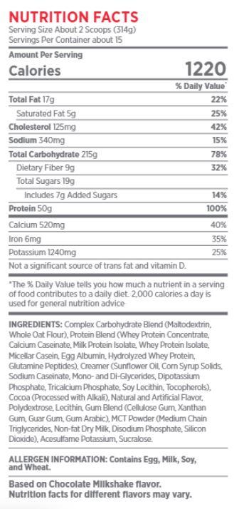 BSN True Mass 1200 12LB