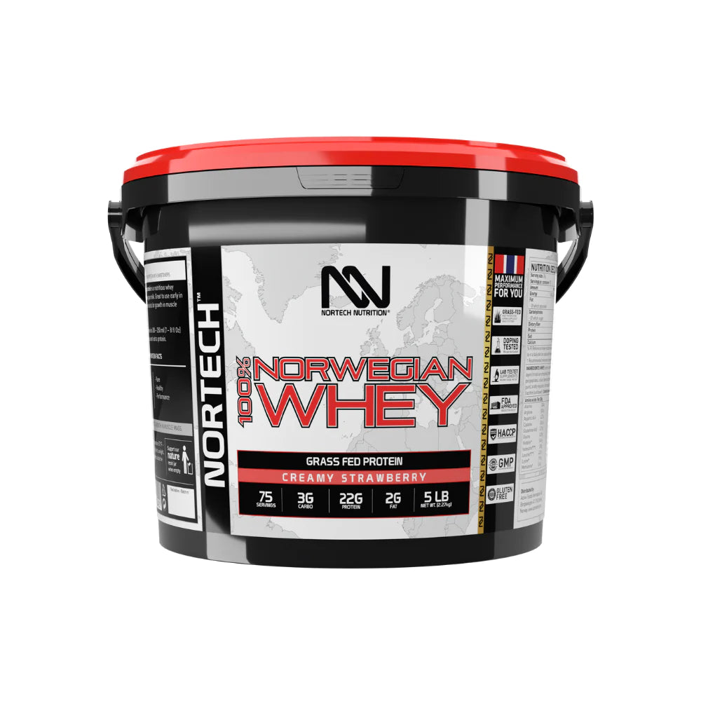 Nortech 100% Norwegian Whey Protein 2.27KG