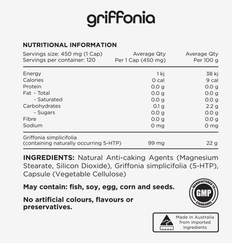 Switch Nutrition Griffonia 5-HTP