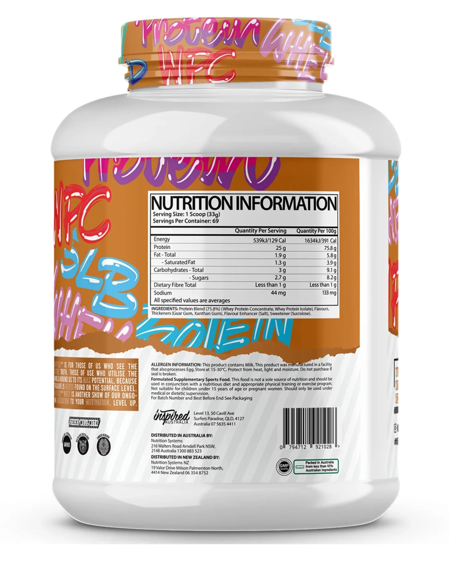 Inspired Whey 5LB
