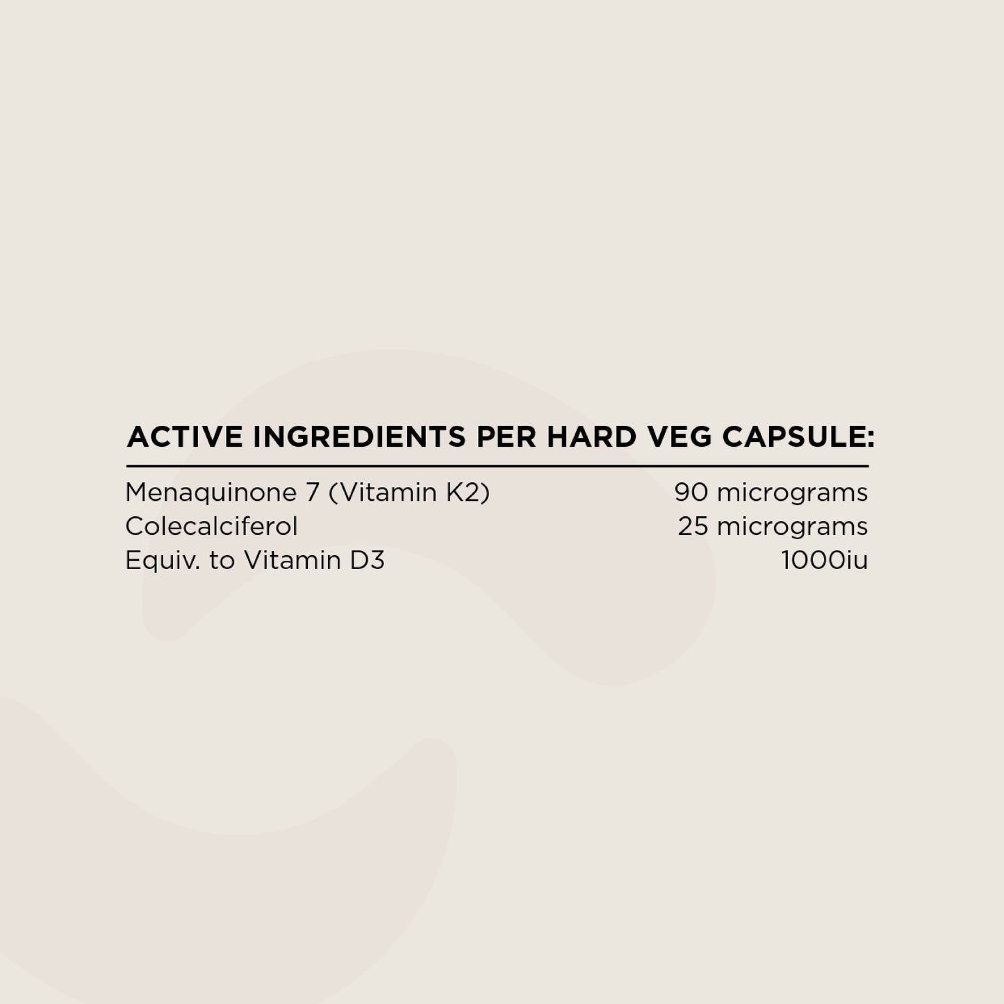 Switch Nutrition Vitamin D3 + K2