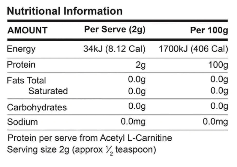 ATP Science Acetyl L-Carnitine