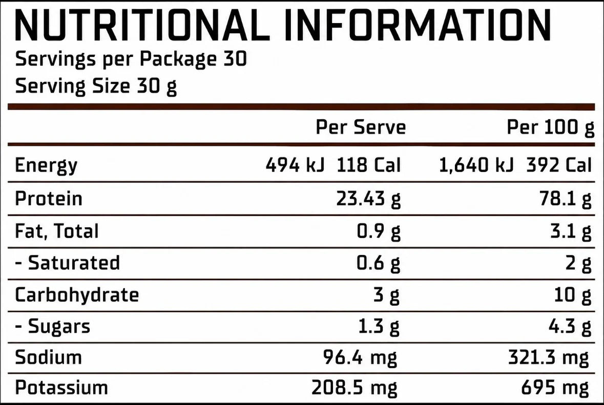 Legit Whey Blend 30 Serve