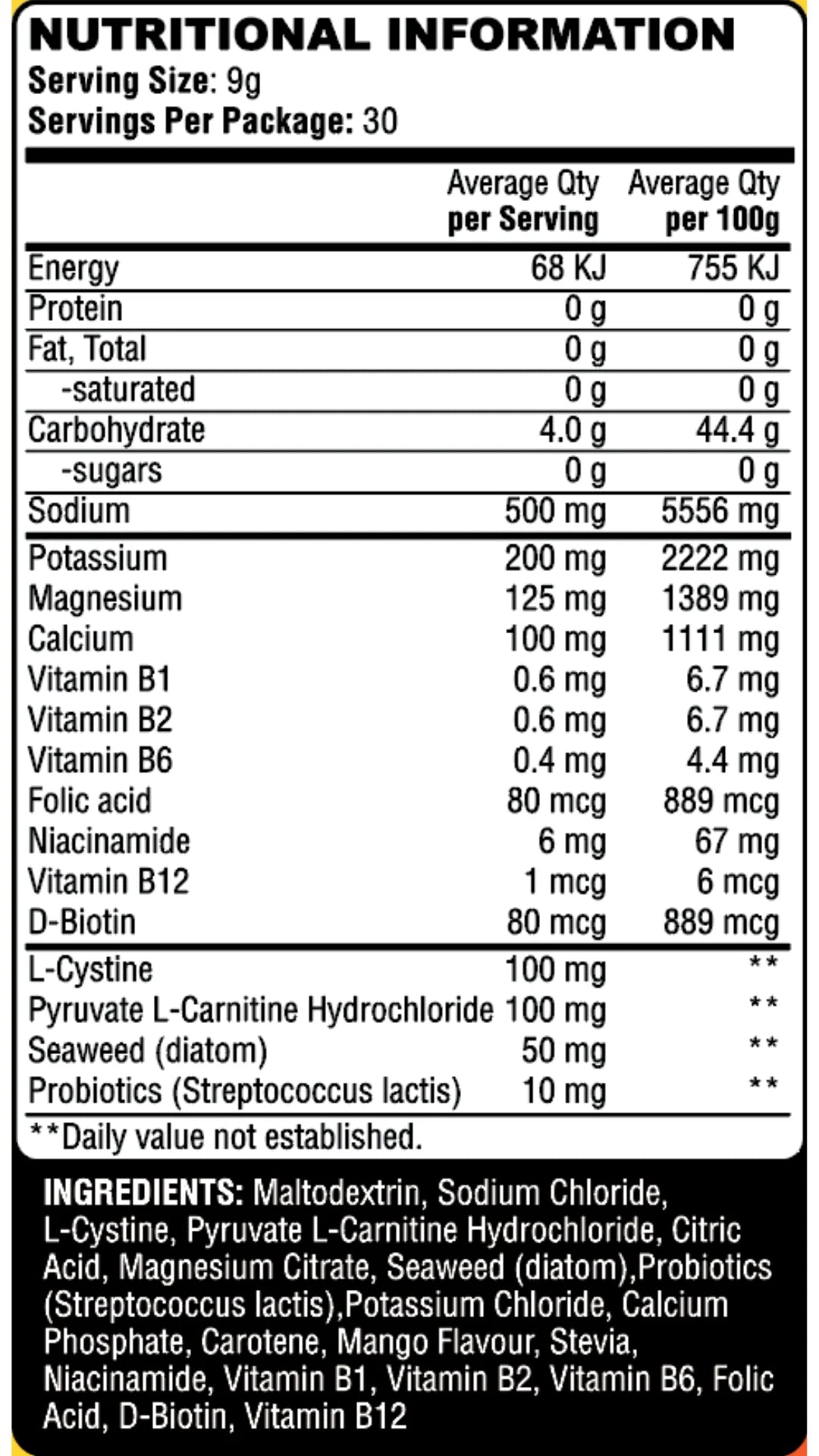 Krupt Drip Electrolytes 30 Serve