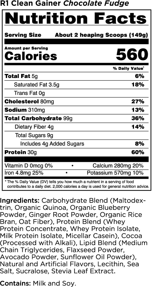 Rule1 Clean Gainer 10LB