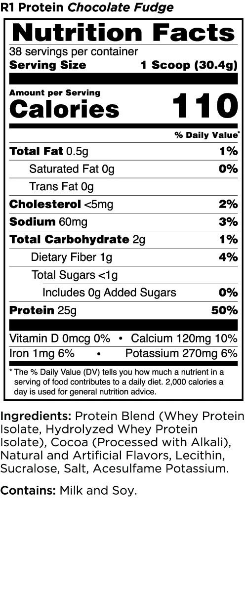 Rule1 Whey Isolate 30 serve