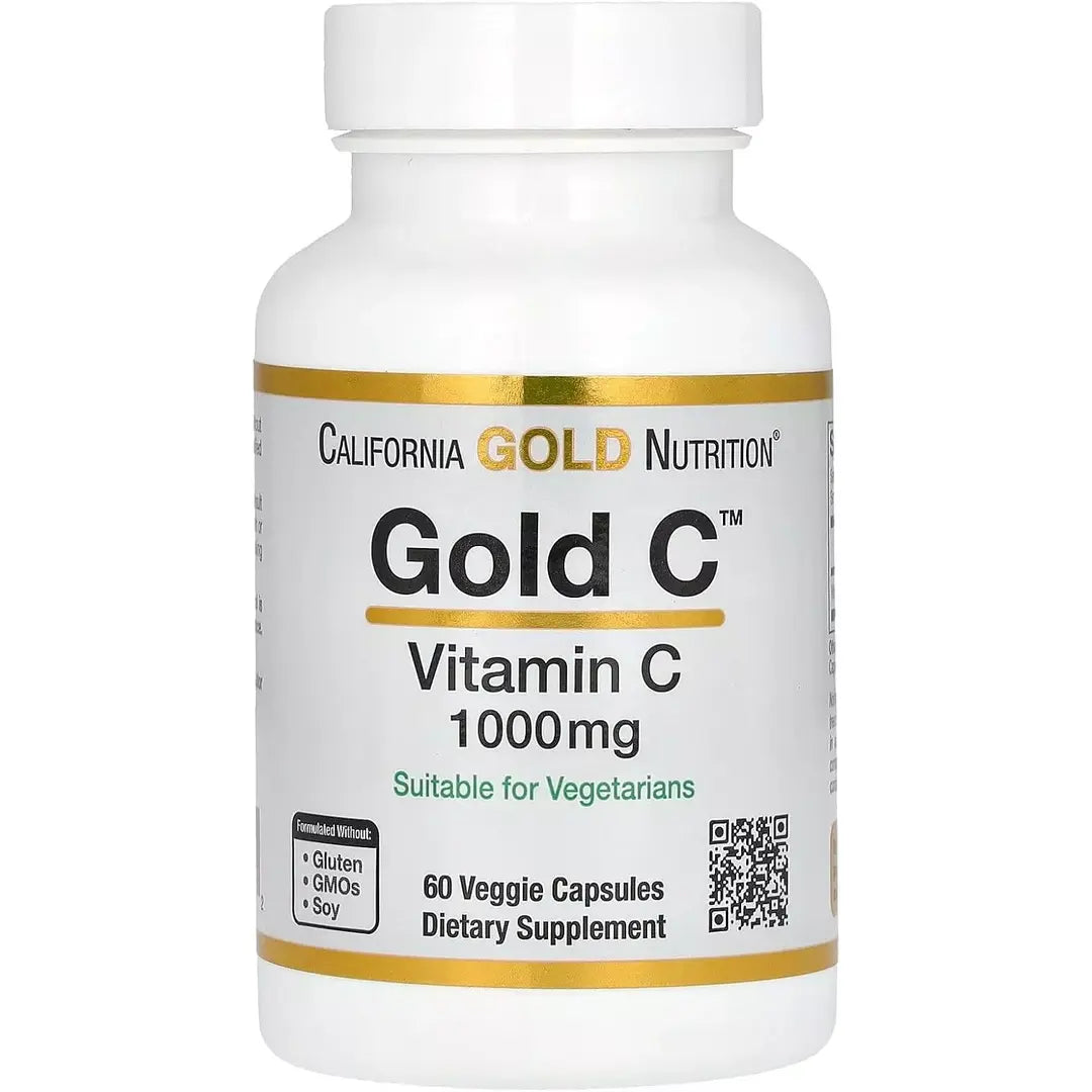 California Gold Vitamin C 1000mg 60 caps