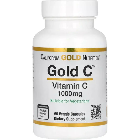 California Gold Vitamin C 1000mg 60 caps
